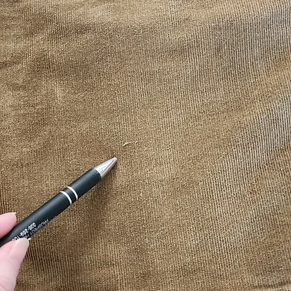 Gap Corduroy Skirt Womans 14 Brown,  with 4 Pockets Jean Style Skirt - Picture 4 of 9